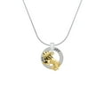 thumbnail image 2 of Delight Jewelry Goldtone 3-D Lion Joy Ring Charm Necklace, 18", 2 of 4