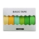 thumbnail image 1 of Juego de 6 Pegatinas de Papel Japonesas de Colores Sólidos Básicos No Repetitivos para Decoración de Notas y Cuadernos, 1 of 2