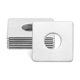thumbnail image 1 of Uxcell Paquete de 6 Placas de Arandelas Cuadradas, Ajuste para Tornillo M14, Gasket de Acero Inoxidable, Arandelas Planas de 1.57" OD 0.55" ID 2mm de Grosor, 1 of 7