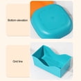 thumbnail image 4 of CSChome Snake Dish Spit Bone Dish Set 12Pcs with Storage Holder Japanese Style Food Grade Plastic Square Utensil, 4 of 7