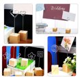 thumbnail image 4 of Soporte para Tarjetas de Lugar Moyic Buffet Reserva Clip Stand Decoración del Hogar Cuadrado, 4 of 6