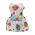thumbnail image 2 of Falda para perros pequeños | Ropa de Pascua estilo princesa | Vestido suave y cómodo para todas las estaciones | Ropa de verano, primavera, otoño e invierno | Ropa informal para el hogar, 2 of 5