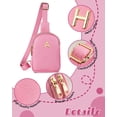 thumbnail image 3 of Riñonera con diseño de bandolera Freesya Initial para chicas adolescentes, 3 of 6