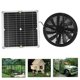 thumbnail image 2 of Solar Panel Fan Kit 10in 100W Waterproof Solar Panel, 2 of 5
