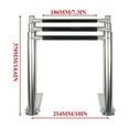 thumbnail image 2 of 3-Step Boat Ladder Stainless Steel Marine Deck Folding Telescoping Swimming Upper Platform Ladder Hardware ,Easy to Install, 2 of 8