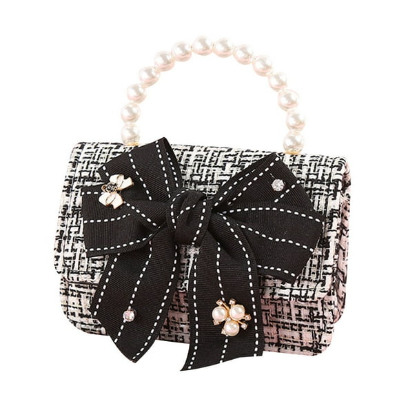 Korean Purses and Handbags Crossbody Girls Faux Pearl Hand Bags