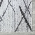 thumbnail image 4 of A2Z Salvador 9957 Fresh Fashion Striped Soft Extra Large Bedroom Area Rug Tapis Carpet, 4 of 6