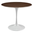 thumbnail image 4 of 47" Round Walnut Dining Table, 4 of 5