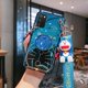 thumbnail image 1 of Funda De Teléfono De Lujo Para OPPO A54 A16 A15 A15s A3s A5s A7 A11k A12 A12e A31 Realme C1 3D Bluray Cámara Doraemon Carcasa Con Soporte De Ajustable Cordón Crossbody Suave TPU Cubierta Trasera, 1 of 4
