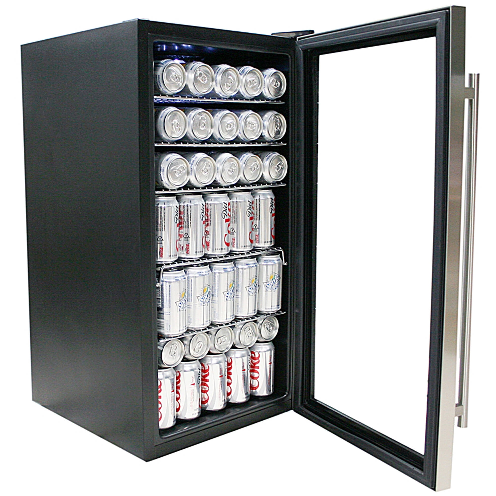 Whynter Br 125sd Stainless Steel Beverage Refrigerator Walmart Com