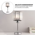 thumbnail image 2 of MasteelfCA 1Pc Bedroom Table Lamp Decorative Crystal Glass Light LED Bedside Lamp (US Plug), 2 of 8