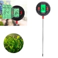 thumbnail image 3 of Soil Ph Meter, Soil Moisture Test Instrument Portable Five-in-one Test Function Automatic Shutdown With Instruction For Family For Home Plants Gardens Lawns, 3 of 8