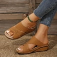 thumbnail image 4 of MKLEKYY Sandalias de Mujer Sandalias de Tacón Alto Con Punta Abierta y Suela Gruesa para Mujer Sandalias de Playa Con Tacón Alto y Suela Gruesa, 4 of 4