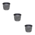 thumbnail image 3 of Justharion Hydroponic Mesh Pot For Orchids Tomatoes And Durable And Environmentally Friendly Plastic Plastic Is Safe 3Set, 3 of 6