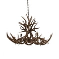 thumbnail image 3 of Meyda Tiffany 200459 Long Antlers Mule Deer 10 Light 38" Wide Antler Candle Style, 3 of 4
