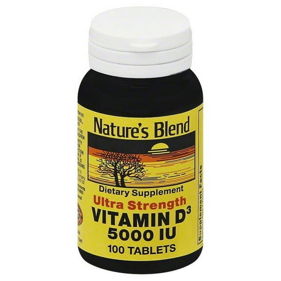 National Vitamin Natures Blend  Vitamin D3, 100 ea