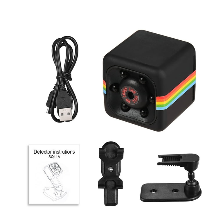 Waterproof Mini Cube Wi-Fi Camera with Night Vision & Wide Angle