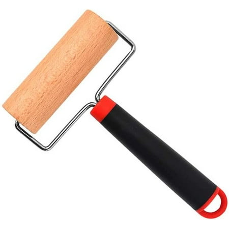

QWZNDZGR T-Shaped Pastry Roller Rolling Pin Time-Saving Pizza Dough Roller Baking Tools (style 3)