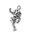 thumbnail image 1 of Sterling Silver 16" .8mm Box Chain 3D Crooked Man Nursery Rhyme Pendant Necklace, 1 of 2