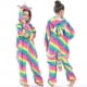 thumbnail image 4 of Pijamas de animales para niños, ropa de dormir de una pieza, mono de cuerpo completo, unicornio, disfraz de cumpleaños para niñas, 4 of 4