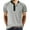 Gray, variant on Njoeus Men's Athletic Shirts & Tees Boys Shirts Men's Casual Short Sleeve Sports Shirt Crew Neck Button T-Shirt Gym Workout Tops Regular Fitted Cotton Shirts Blouse S-Xxl Tshirts Men