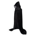 thumbnail image 2 of Men's Hooded Women's Capes And Long Couples Halloween Jacket Cloak, 2 of 2