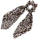 thumbnail image 1 of Banda elástica para el cabello con estampado de leopardo de sarga de color retro con pañuelo desmontable ZefeiWu 8390613060709, 1 of 1