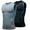 Black + Gray, variant on V Boost V2 Compression Shirt Men, Tank Top Quick Dry, Breathable Perfect Fit & Durability , Mens Tank Tops for Any Weather