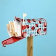 thumbnail image 4 of Lsque Flowers and Lady Bugs Mailbox Cover Standard Size ,Magnetic Mailbox Covers Post Wraps Letter Box Cover -25.5x21 in, 4 of 9