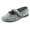Gray, variant on SC Home Collection Womens Felt Closed Toe Mary Jane Slippers