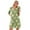Green Bean Apricot, variant on Ekouaer Zip Up Robes for Women Short Waffle Bathrobe Lightweight Knee Length Housecoat with Pockets Nightgown