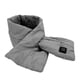 thumbnail image 3 of Almohadilla para el cuello con calefacción USB, bufanda calentada ajustable con temperatura, bufanda para el cuello con calefacción eléctrica cálida para invierno, gris, 3 of 5