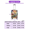 thumbnail image 5 of Merry Christmas German Shorthaired Pointer Santa Hat Xmas Tree Winter Holiday Travel Luggage Cover GSP Lover Dog Gift Suitcase Dust Protective Decor - 01013, 5 of 5