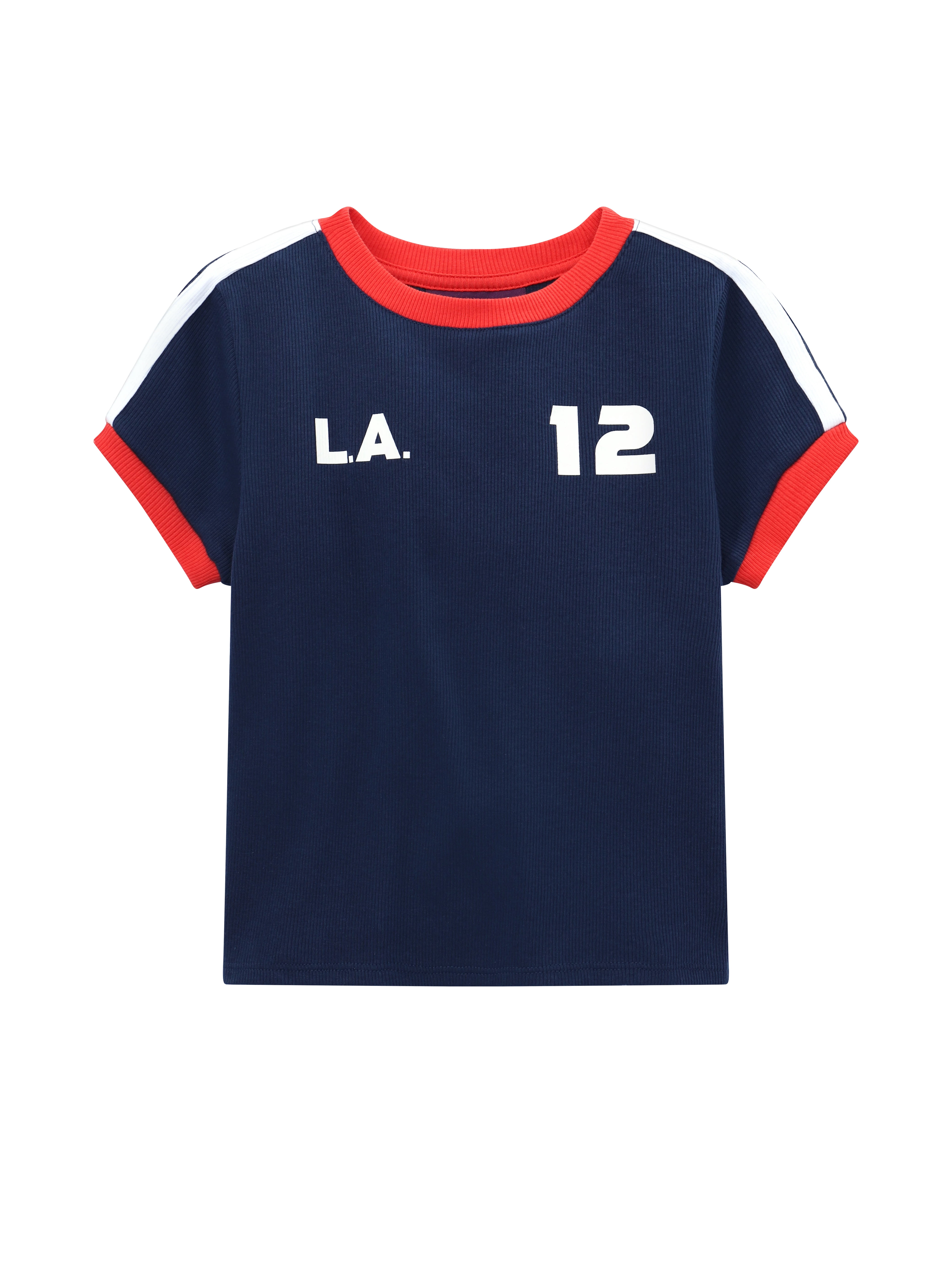 Weekend Academy Girls Short Sleeve Baby Tee, Sizes 4-18