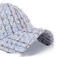 thumbnail image 4 of Sun Hats for Men Fashion Plaid Baseball Cap Winter Warm Sun Casual Sports Hat, 4 of 4