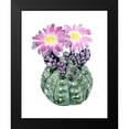 thumbnail image 2 of Popp, Grace 12x14 Black Modern Framed Museum Art Print Titled - Cactus Bloom IV, 2 of 5