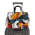 thumbnail image 2 of FORMRS 16" Laptop Bag Carrying Sleeve Case with Handle Travel Shoulder Briefcase, Abstract Wavy, 2 of 8