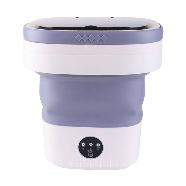 Mini Lavadora Portátil Lavadora Plegable Con Secado Suave Para El Hogar y El Uso de Dormitorios