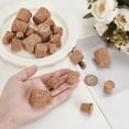 thumbnail image 3 of 1set 21pcs Tapered Cork Stoppers 3 Sizes Wood Wine Bottle Stopper Wooden Tapered Cork Plugs Replacement Corks for DIY Crafts Jars Wine Beer Glass Bottle, 3 of 6