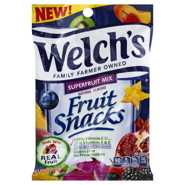 Welch's® Superfruit Mix Fruit Snacks 5 oz. Bag