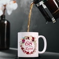 thumbnail image 5 of 1958 68th Birthday Gifts for Women, Birthday Gifts for Women Turning 68 years old, 68th Bday Gifts Ideas, Mothers Day Christmas Gifts for Mom, Grandma, Aunt, Wife, Sister, 68 Years Loved Mug, 5 of 7