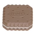 thumbnail image 1 of Magnetic Slider Toys Biscuits Appearance Relieve Stress Anxiety Fingertip Push Slider Toy Brown, 1 of 4