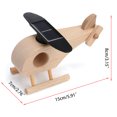 thumbnail image 5 of Jesscasday for Creative Wooden Solar Powered Airplane Helicopter Model Kids Fun Science Experiments Early Educational Toy, 5 of 10