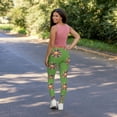 thumbnail image 5 of Strange and Cozy Rise Above the Noise Spandex Leggings XS - XXL, 5 of 5