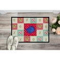 thumbnail image 2 of Carolines Treasures CK5468MAT Delta Tail Betta Fish Love Door Mat Indoor Rug or Outdoor Welcome Mat 18x27 Doormat 27"L x, 2 of 4