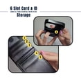 thumbnail image 6 of Entronix Slim Wallet Case for iPhone 14 Plus, 6 Slot Card Holder Kickstand Flip Cover, Pink, 6 of 6