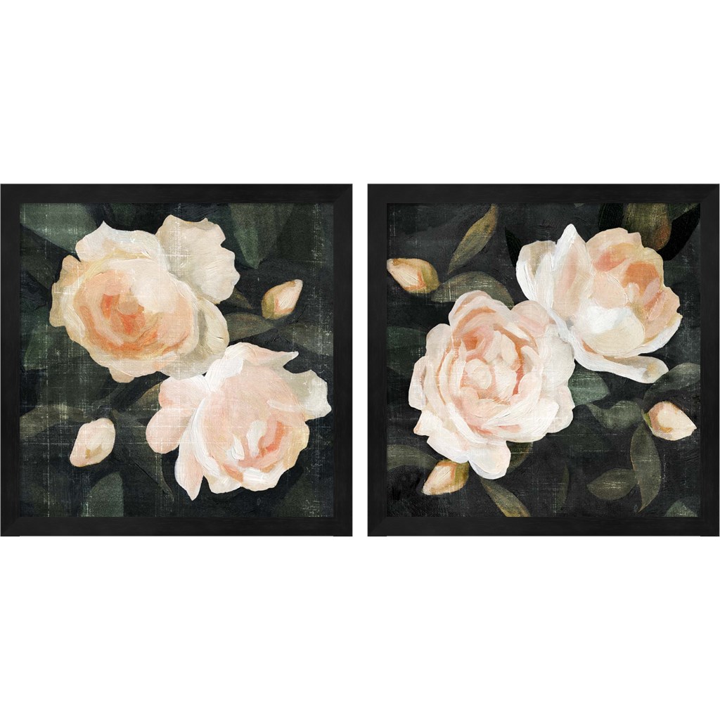 Soft Roses Art Great Art Now Soft Garden Roses by Emma Caroline, 2 Piece Framed Art ...