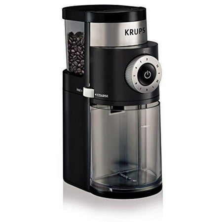 KRUPS GX5000 Professional Electric Coffee Burr Grinder with Grind Size and Cup Selection 7-Ounce