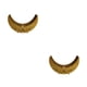 thumbnail image 2 of Bandeja de servicio Naiovety de hierro con forma de luna decorativa color sólido Tipo 1 2Conjunto, 2 of 6