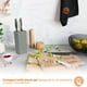 thumbnail image 3 of Juego de bloques de cuchillos MasterChef Earth Greys, 6 cuchillos de acero inoxidable, 3 of 7